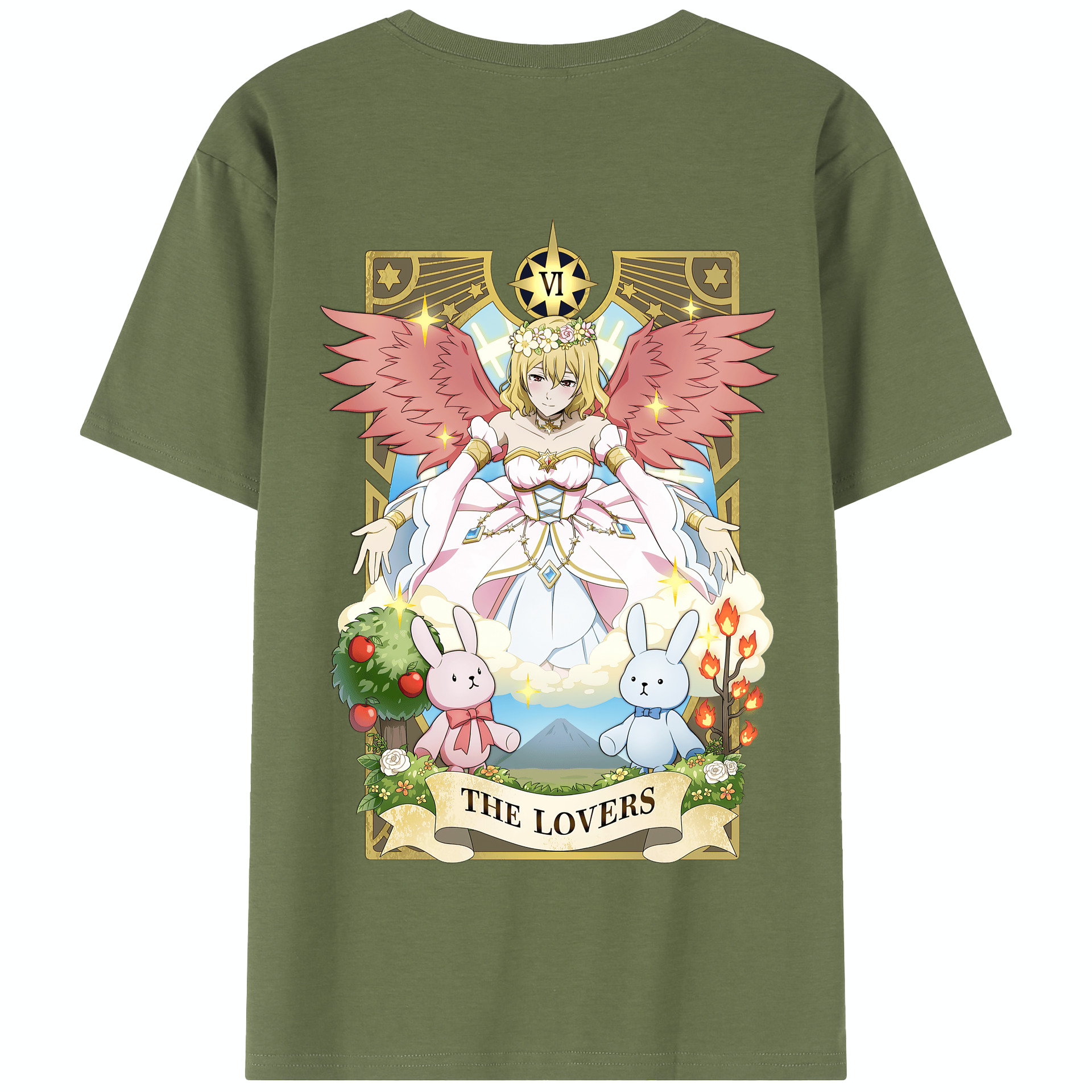 （画像用） 文豪ストレイドッグス Bungo Stray Dogs 綿100％半袖Tシャツ（背面プリント）